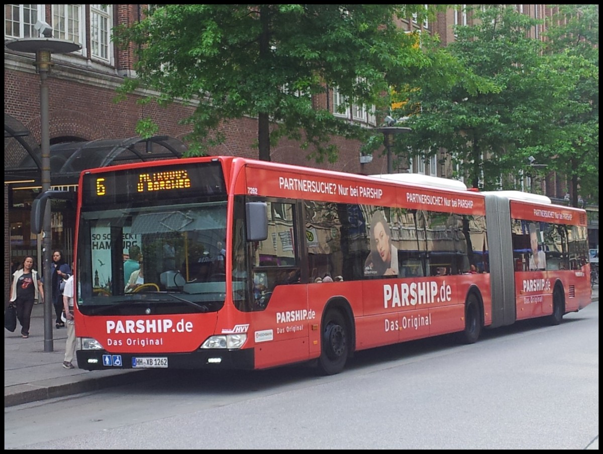 Mercedes Citaro II der Hamburger Hochbahn AG in Hamburg.