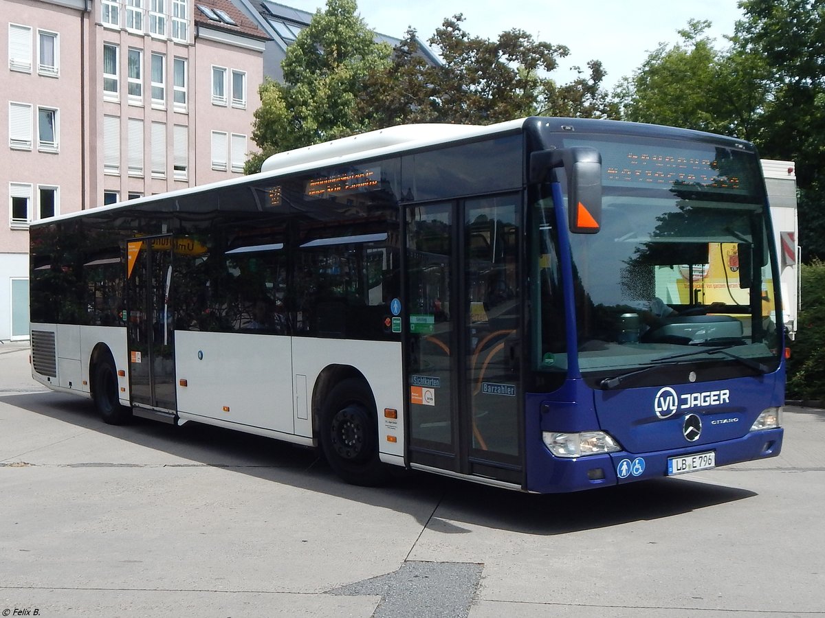 Mercedes Citaro II von LVL Jäger in Ludwigsburg.