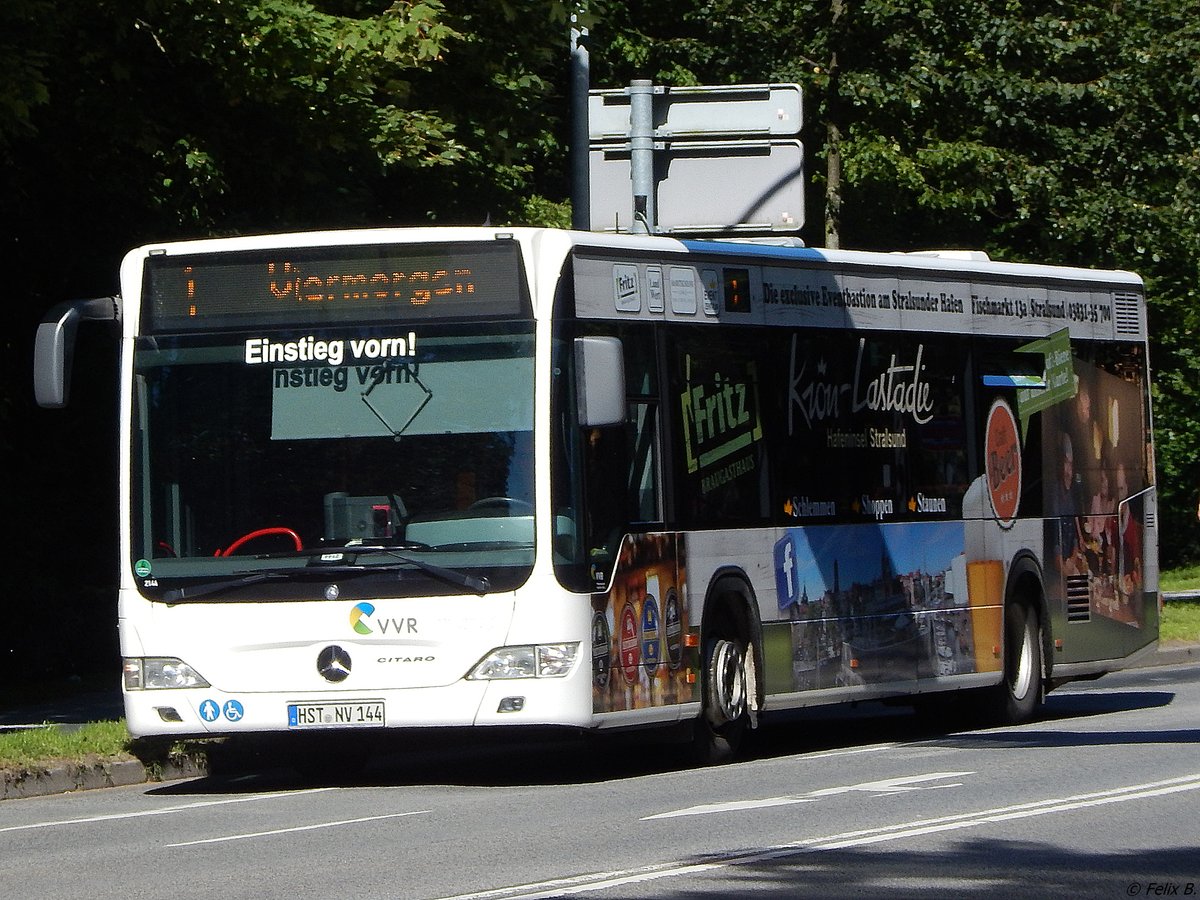 Mercedes Citaro II der VVR in Stralsund.