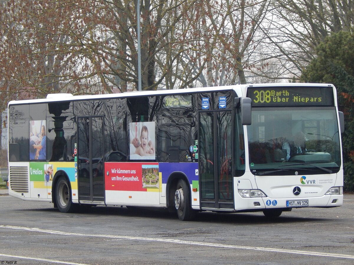 Mercedes Citaro II der VVR in Stralsund.