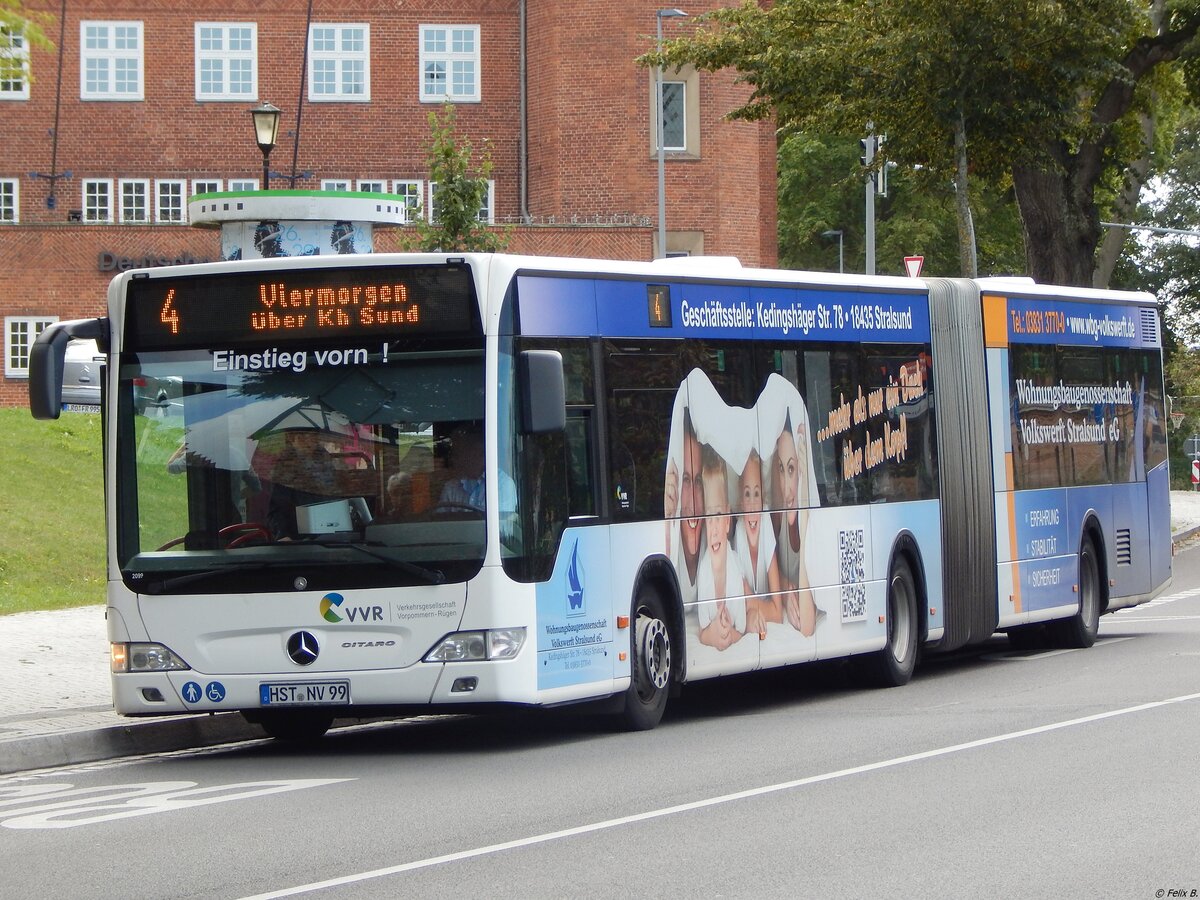 Mercedes Citaro II der VVR in Stralsund.