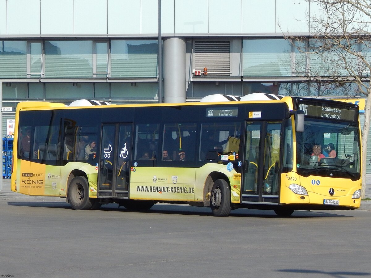 Mercedes Citaro III von Der Südender/Hartmann aus Deutschland in Berlin. 