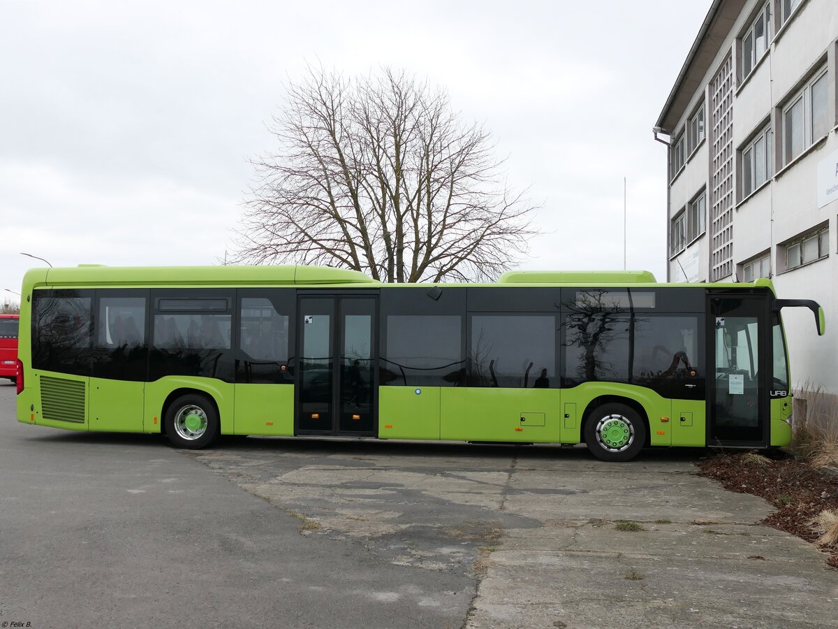 Mercedes Citaro III LE Ü von URB aus Deutschland (exex Bergkvarabuss - YEN235/Schweden, ex Norgesbuss - BT80690/Norwegen) in Ueckermünde.