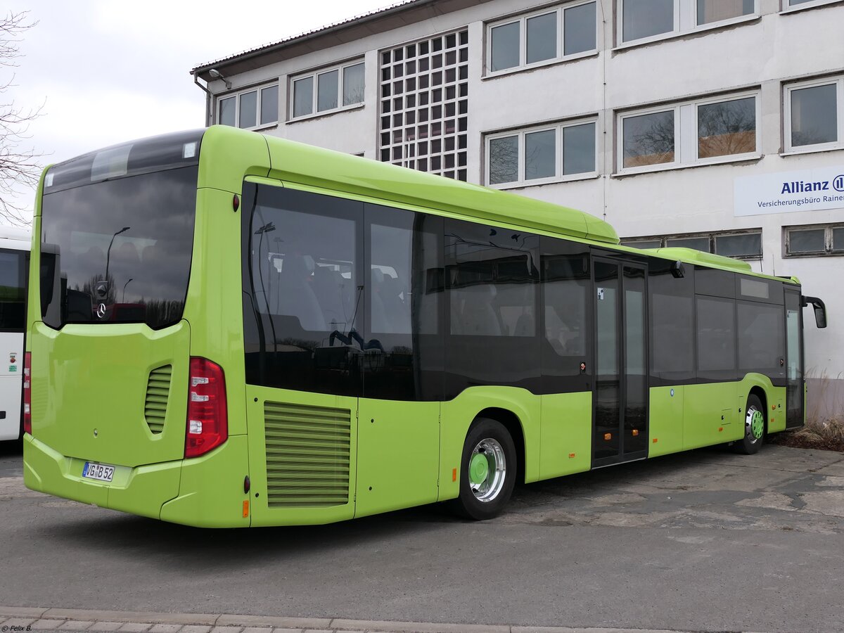 Mercedes Citaro III LE Ü von URB aus Deutschland (exex Bergkvarabuss - YEN235/Schweden, ex Norgesbuss - BT80690/Norwegen) in Ueckermünde.