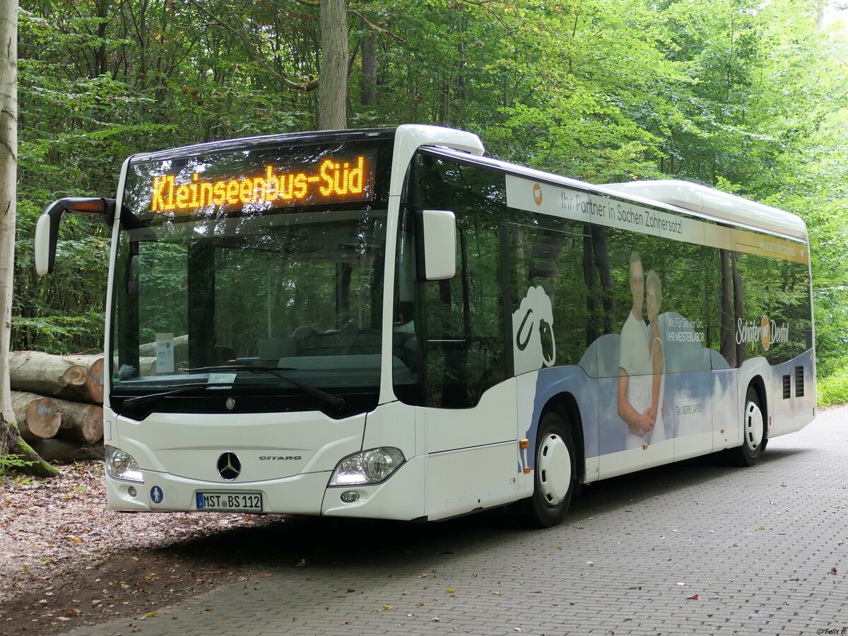 Mercedes Citaro III LE Ü von Becker-Strelitz Reisen aus Deutschland in Grünplan.