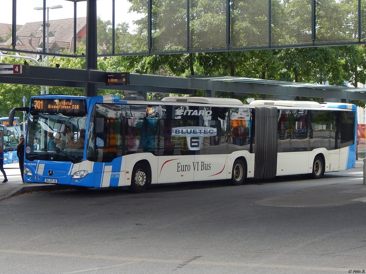 Mercedes Citaro III von Pflieger aus Deutschland in Böblingen.