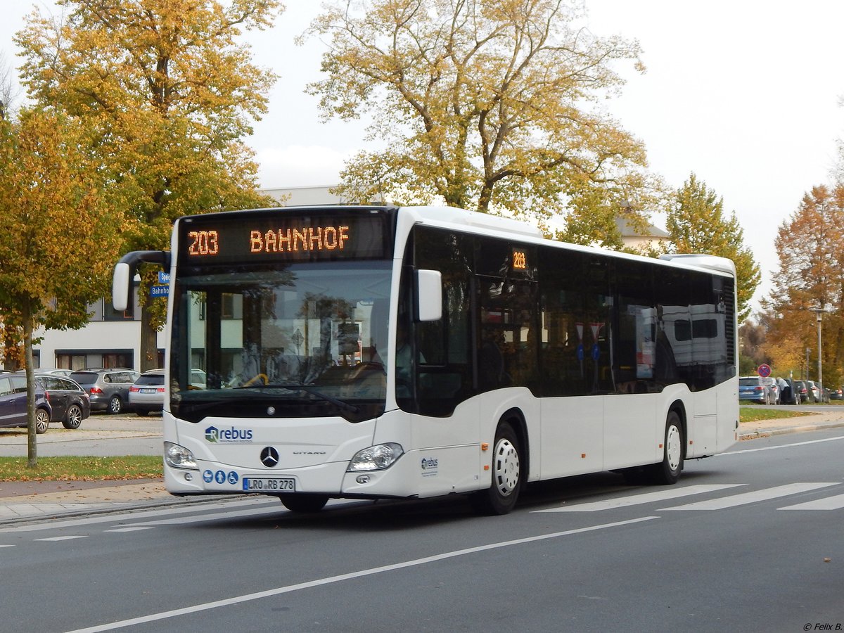 Mercedes Citaro III von Regionalbus Rostock in Güstrow. 