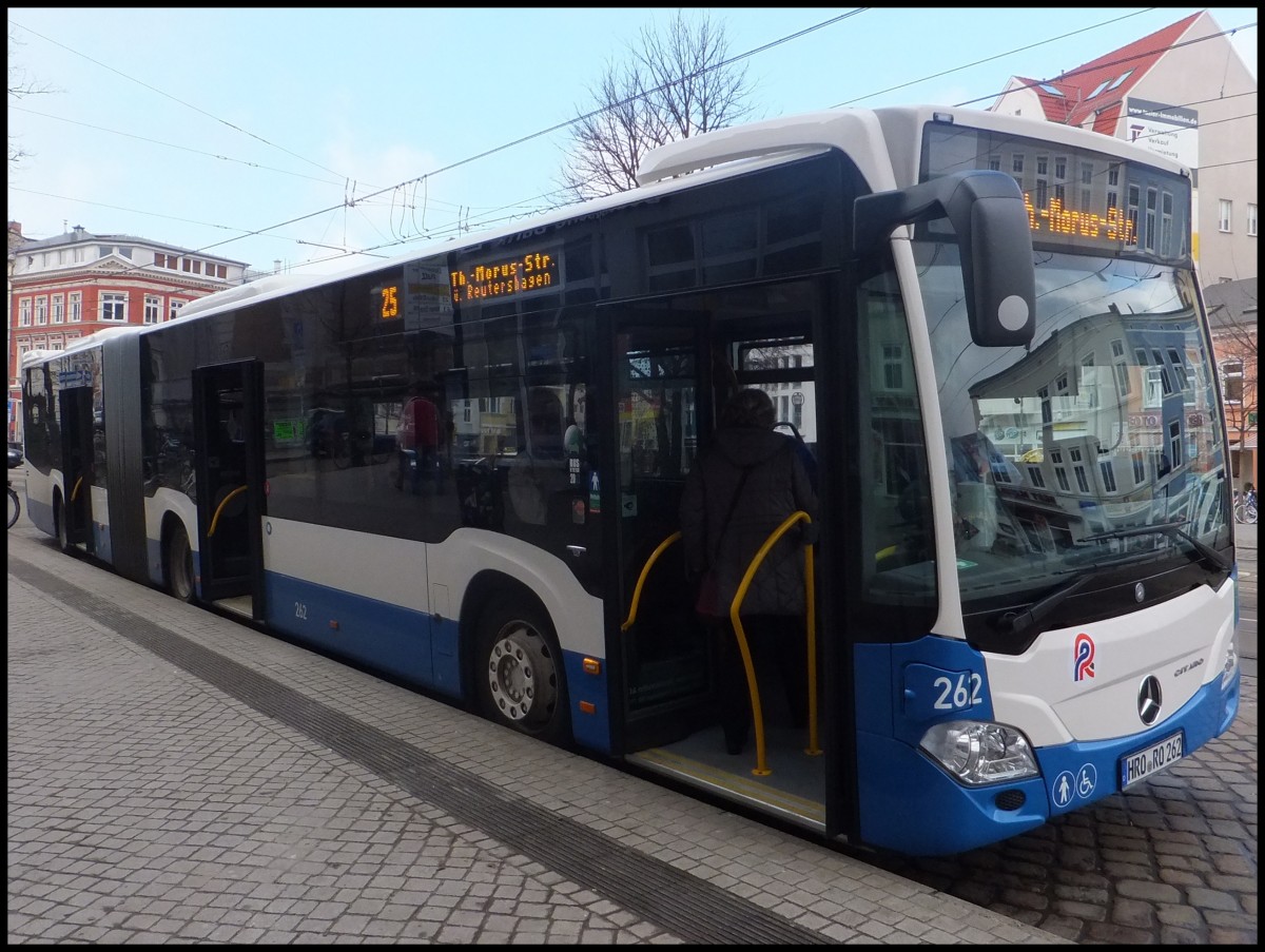 Mercedes Citaro III der Rostocker Stra�enbahn AG in Rostock.