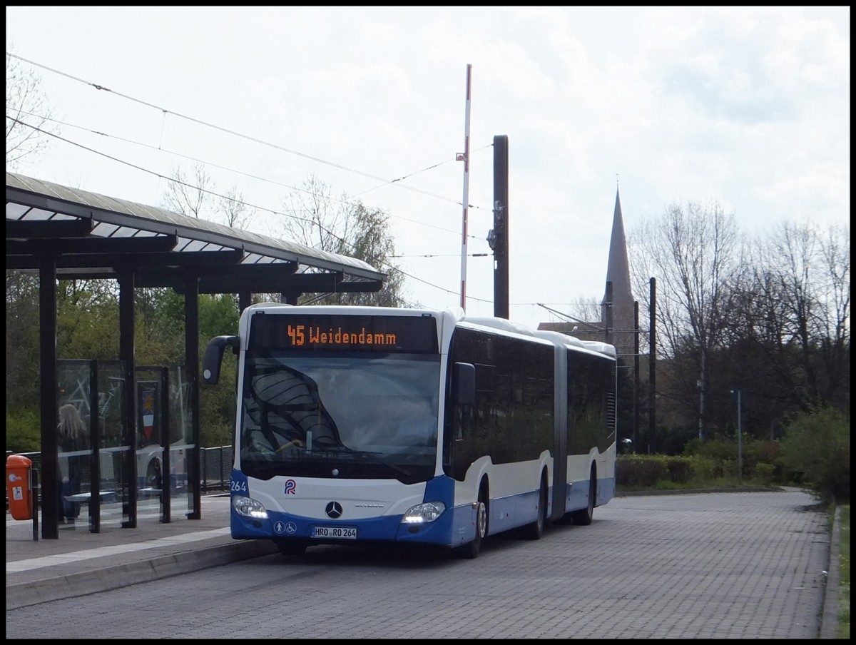 Mercedes Citaro III der Rostocker Stra�enbahn AG in Rostock.