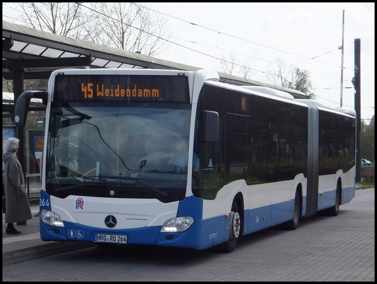 Mercedes Citaro III der Rostocker Straßenbahn AG in Rostock.