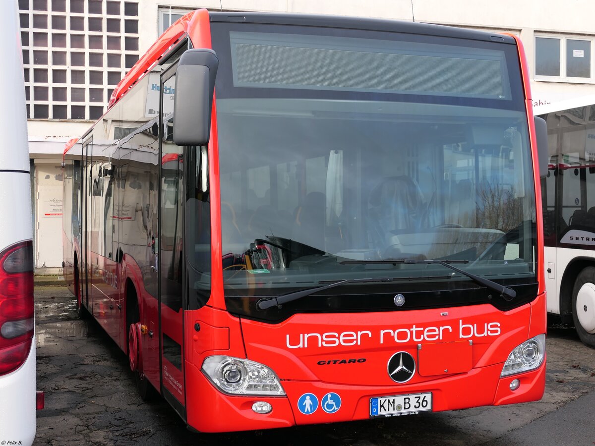 Mercedes Citaro III von URB aus Deutschland in Ueckermünde.