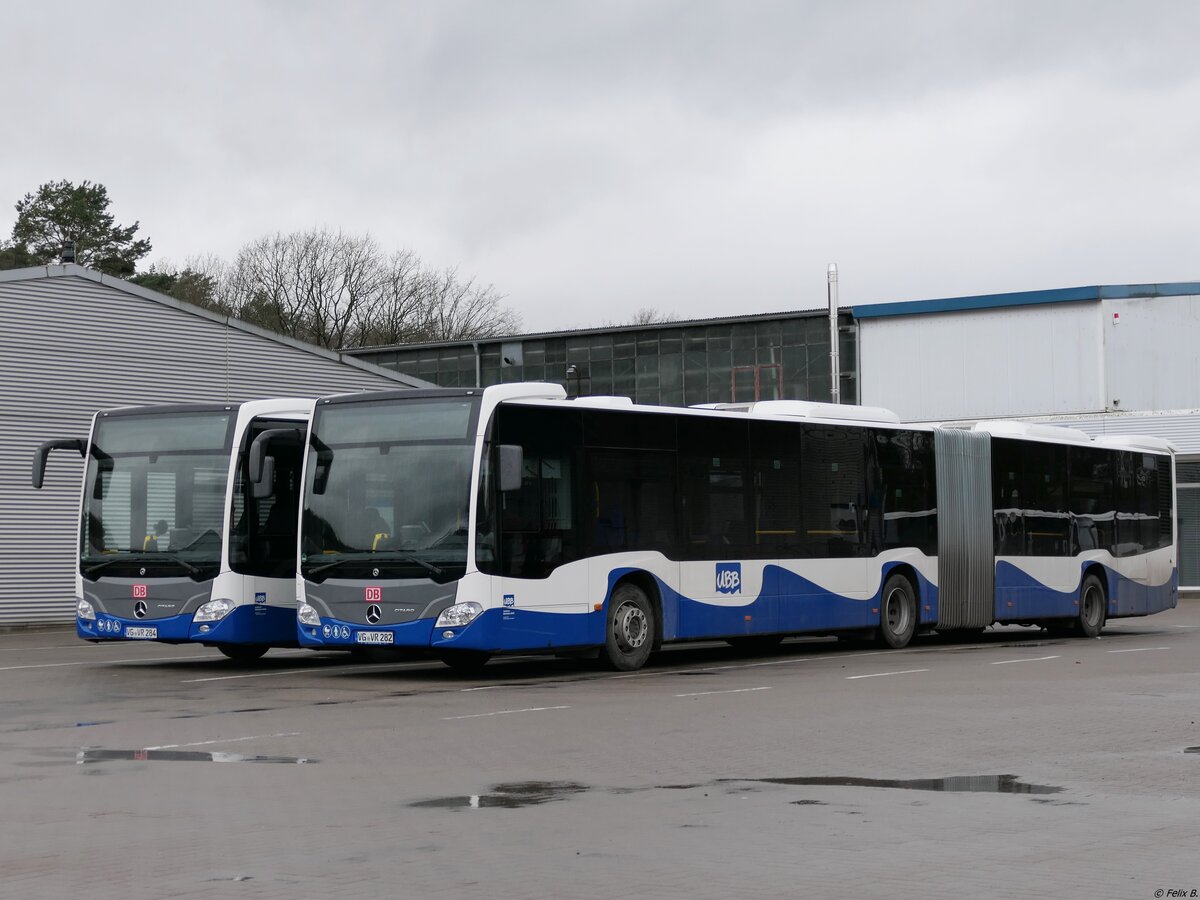 Mercedes Citaro III von der Usedomer Bäderbahn in Heringsdorf.