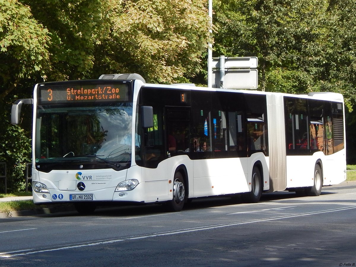 Mercedes Citaro III der VVR in Stralsund.