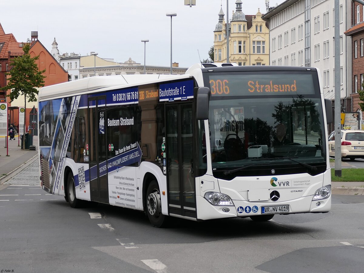 Mercedes Citaro III der VVR in Stralsund. 