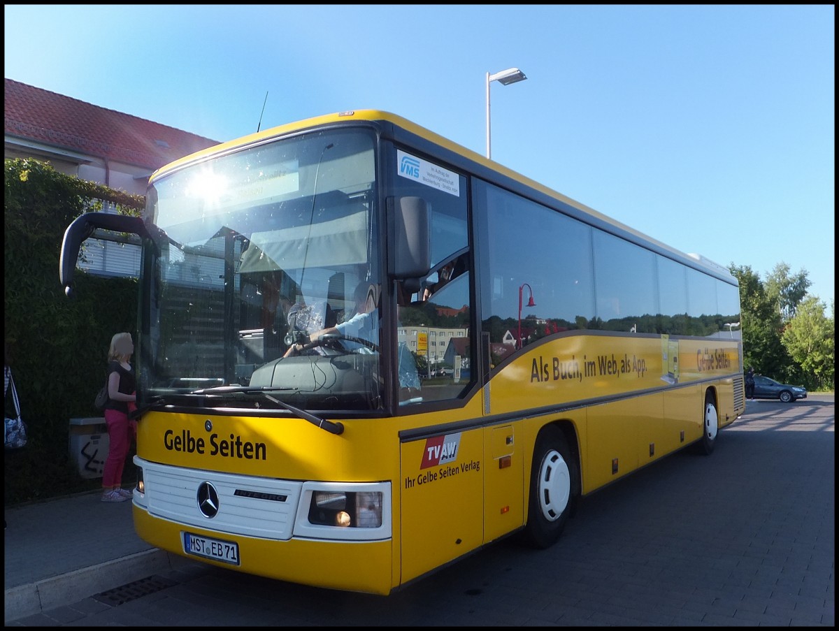 Mercedes Integro von Becker-Strelitz Reisen aus Deutschland in Bergen.