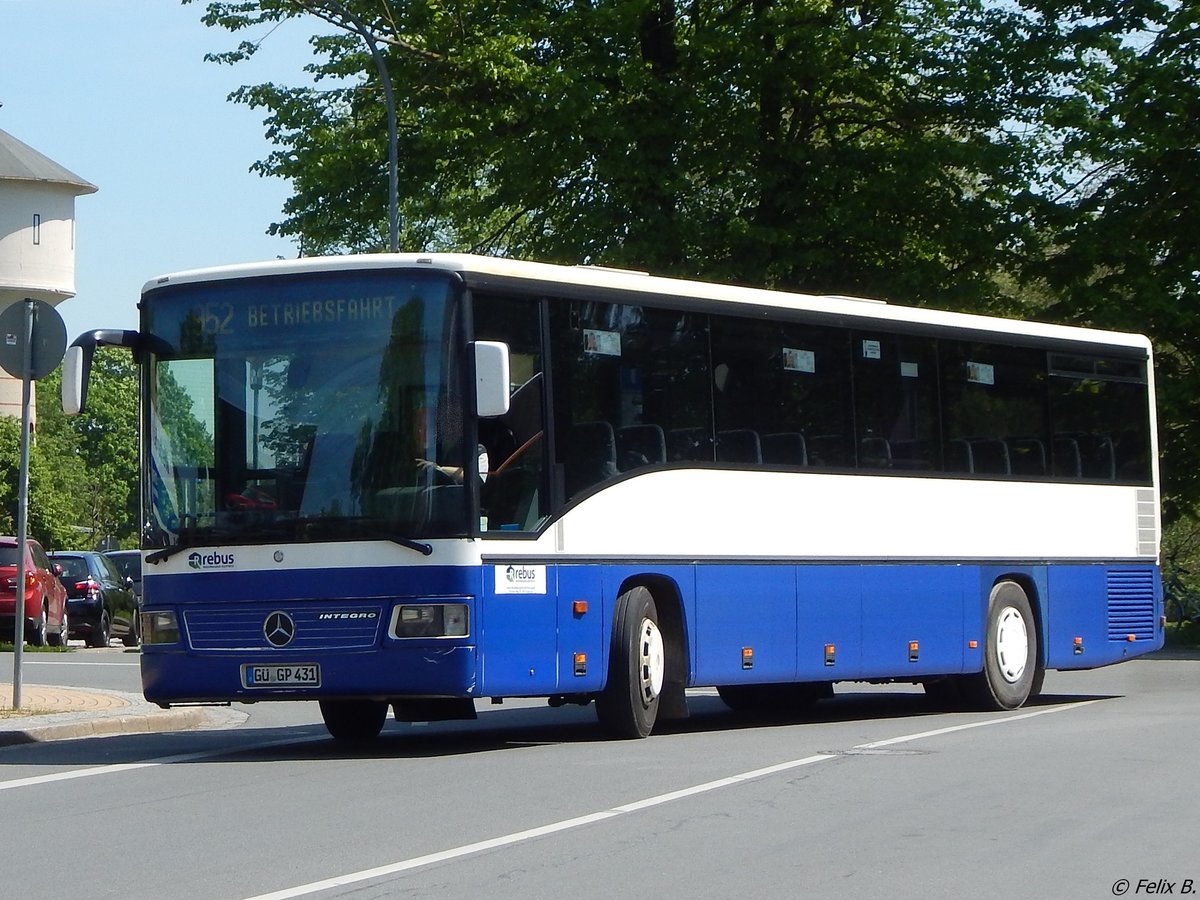 Mercedes Integro von Regionalbus Rostock in Güstrow.