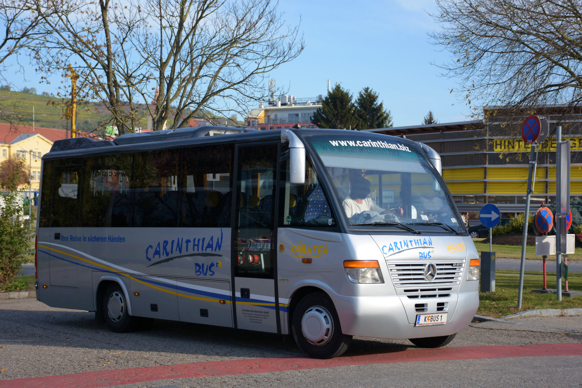 Mercedes O 818 vom Reiseb�ro Carinthian aus �sterreich in Krems.