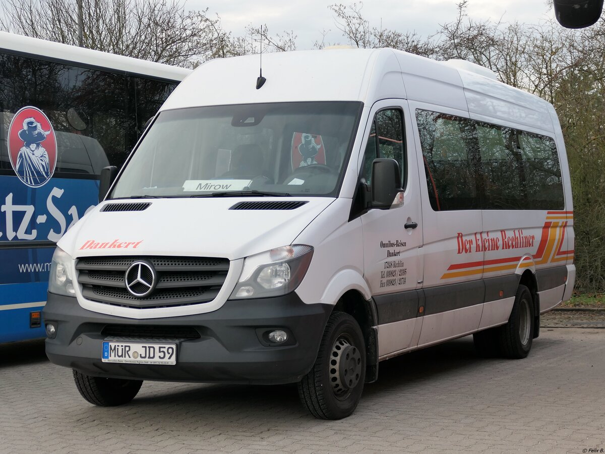 Mercedes Sprinter von Dankert aus Deutschland in Waren.