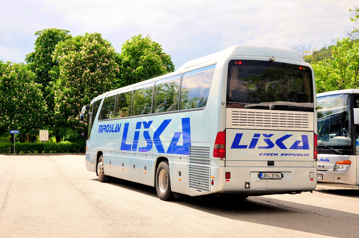 Mercedes Tourismo von Miroslav Liska aus der CZ in Krems.