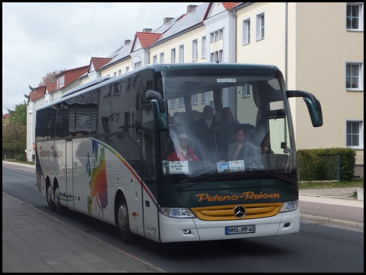 Mercedes Tourismo von Peters-Reisen aus Deutschland in Sassnitz.