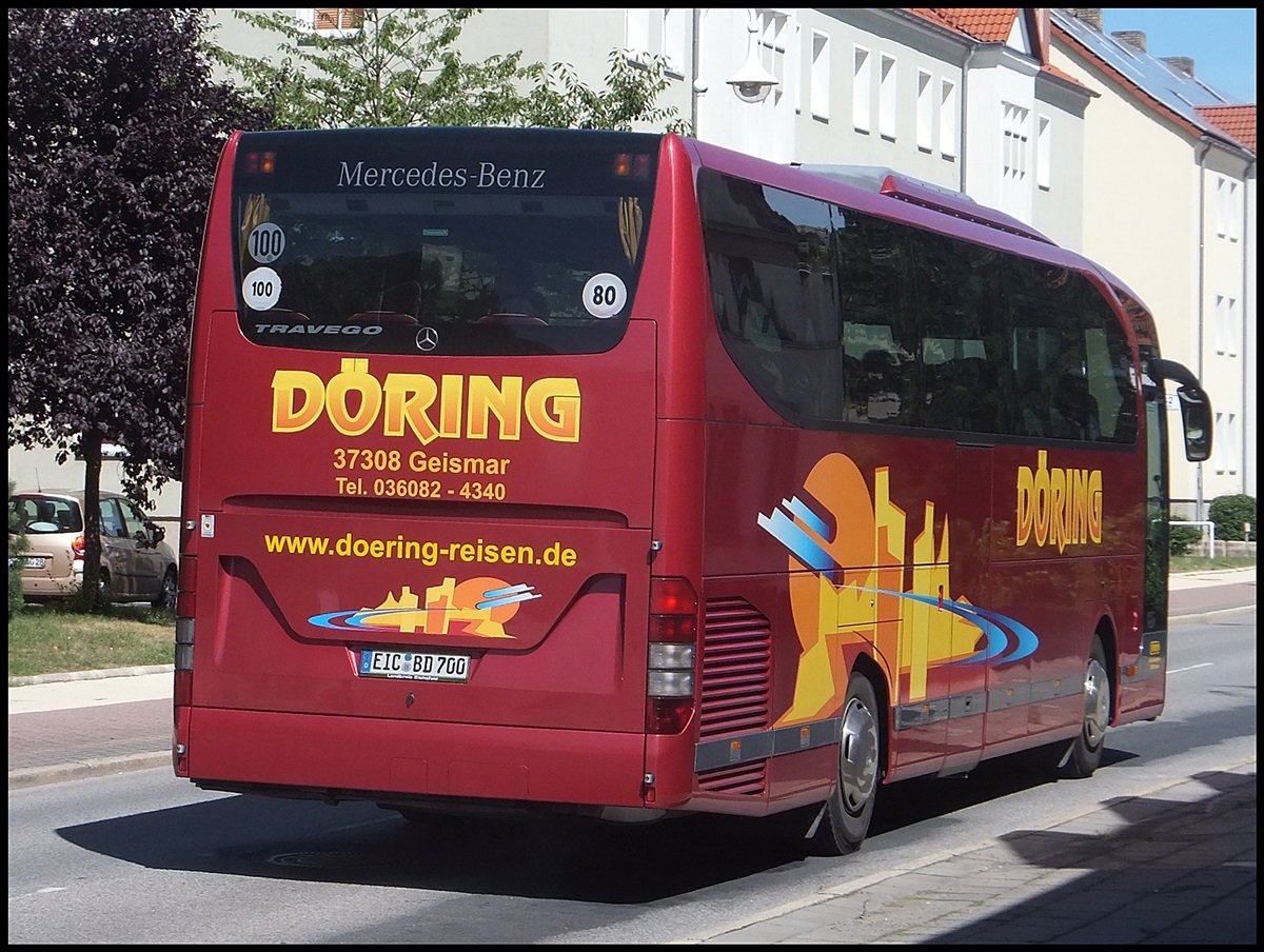 Mercedes Travego von Dring aus Deutschland in Sassnitz.