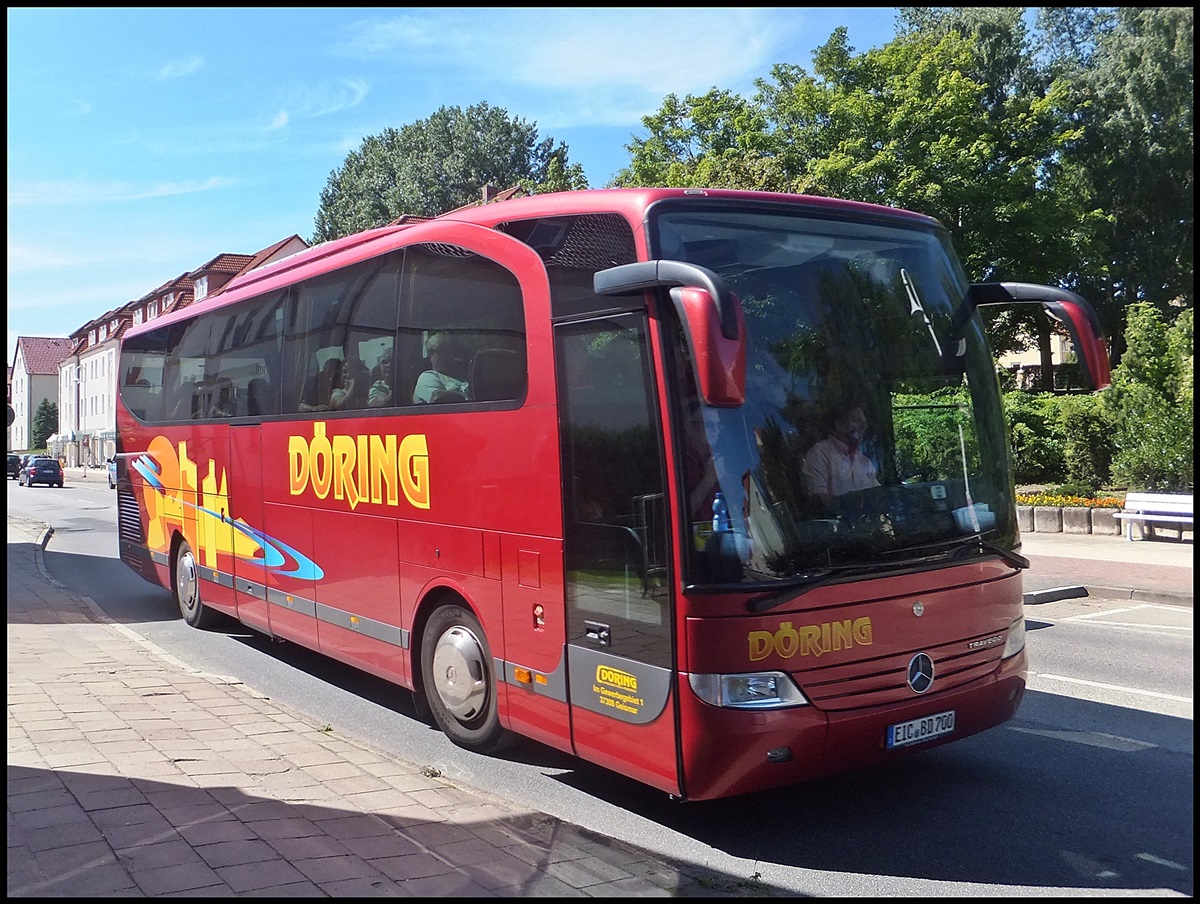 Mercedes Travego von Dring aus Deutschland in Sassnitz.