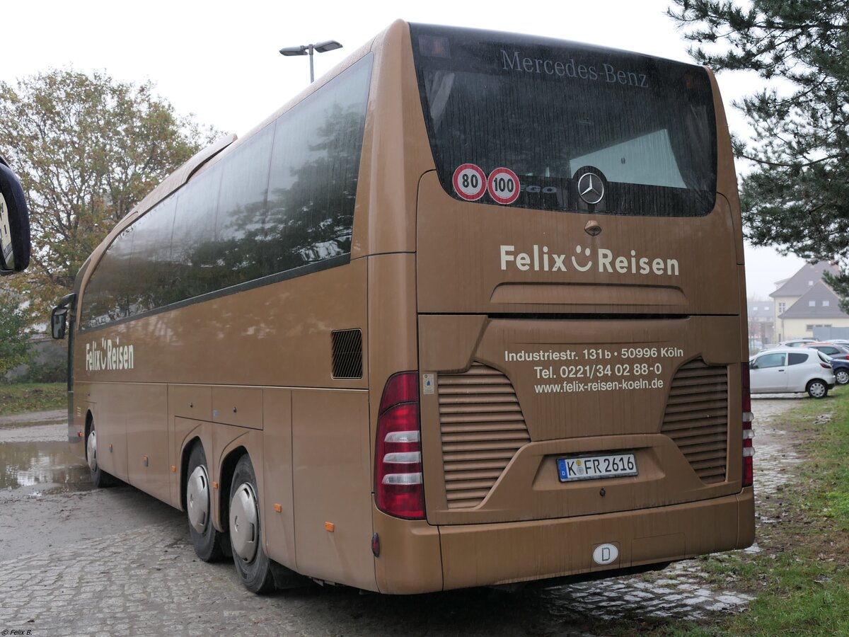 Mercedes Travego von Felix-Reisen aus Deutschland in Binz.