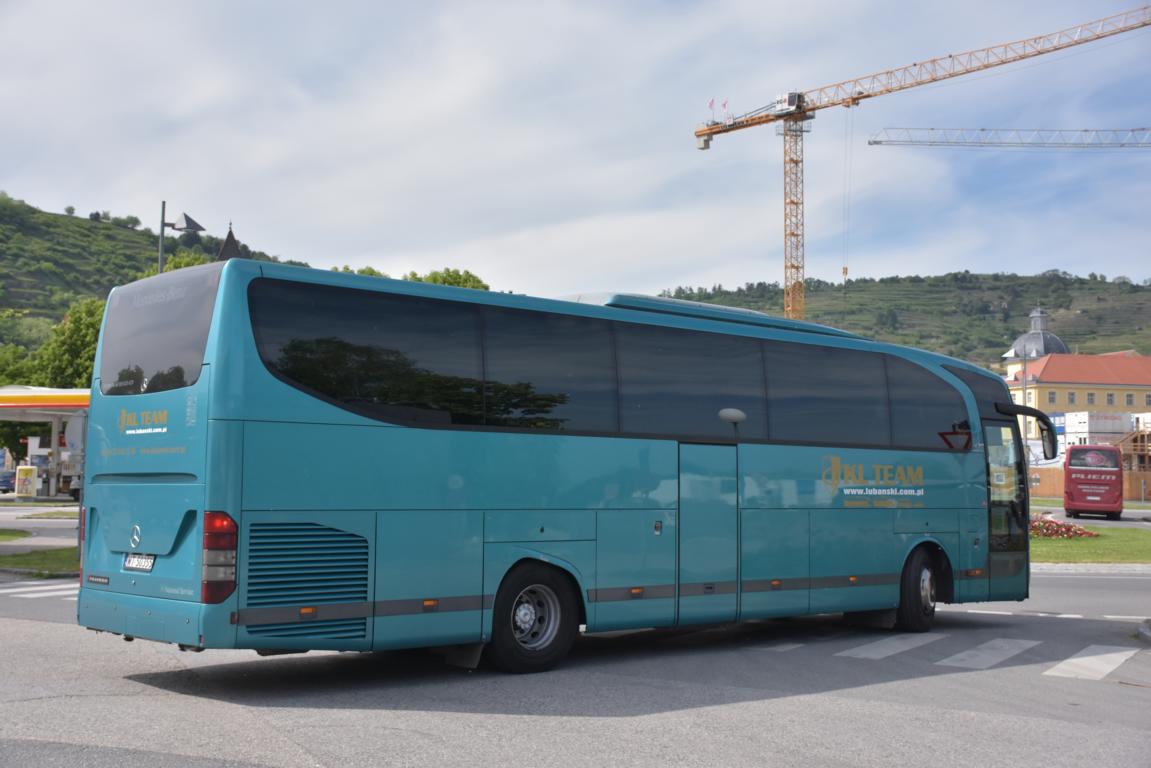 Mercedes Travego von Lubanski.pl Reisen in Krems.