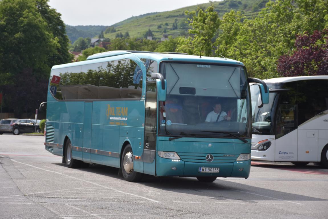 Mercedes Travego von Lubanski.pl Reisen in Krems.