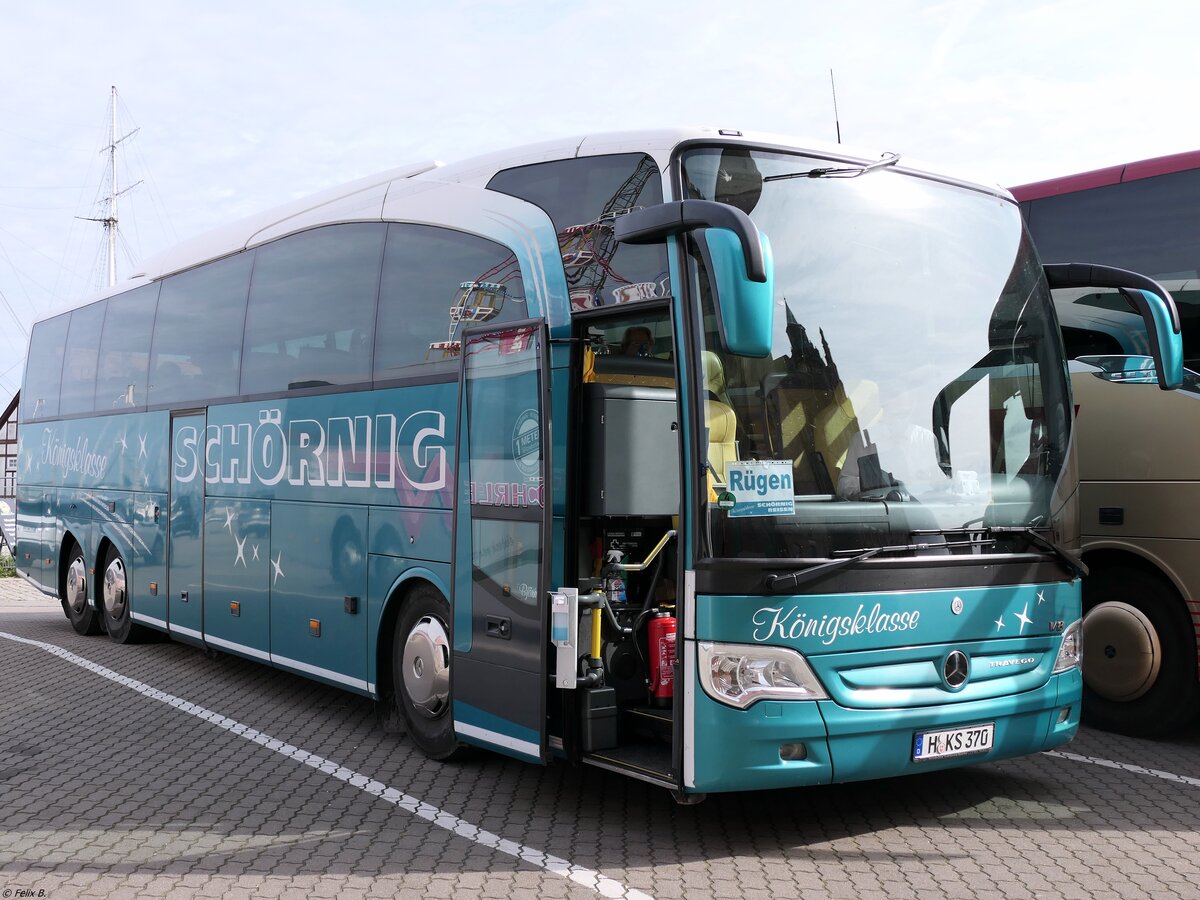 Mercedes Travego von Schörnig aus Deutschland in Stralsund.