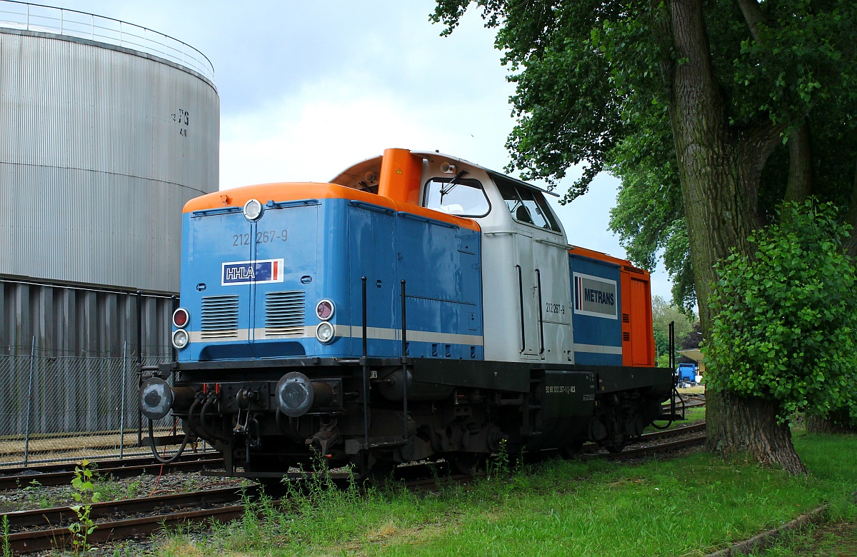 Metrans/HHLA 212 257-9 Dradenau 02.07.2016