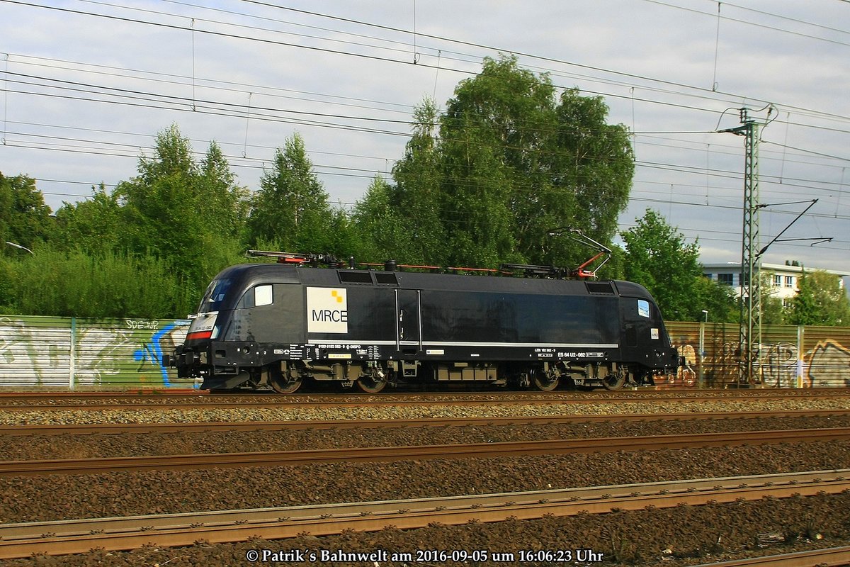 MRCE 182 562 Lz am 05.09.2016 in Hamburg-Harburg