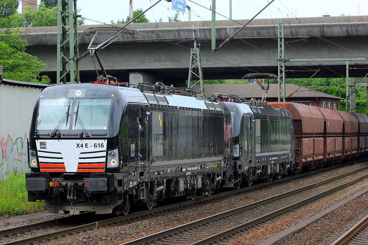 MRCE 193 616-0(REV/MMAL/04.12.15) und 610-3(REV/MMAL/28.10.15) Hamburg-Harburg 02.07.2016