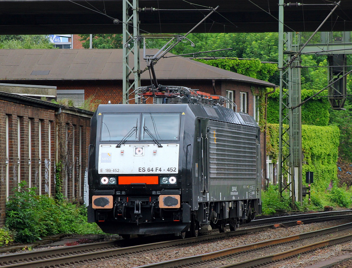 MRCE ES64F4-452/5170 026-6/189 452-6(REV/LD X/11.05.16) Hamburg-Harburg 02.07.2016