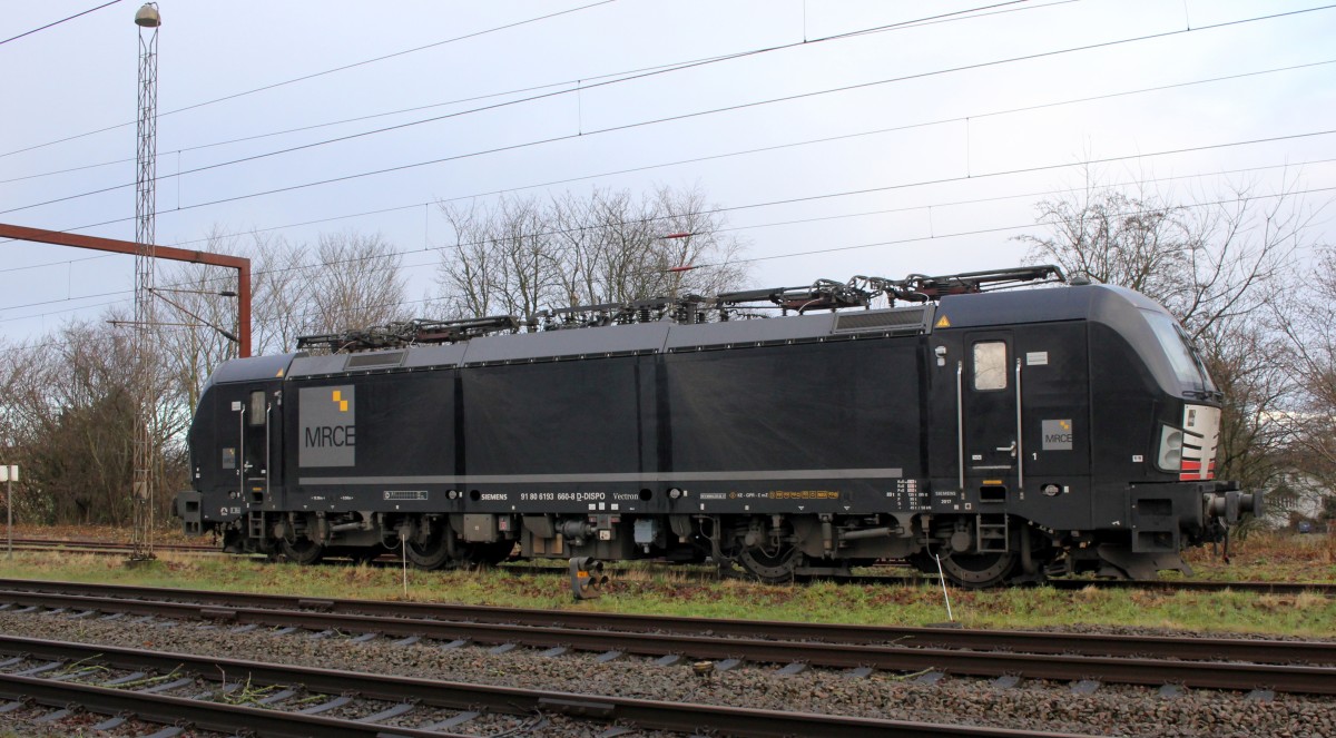 MRCE/TXL X4E-660 oder 193 660-8(REV/MMAL/02.06.17, Padborg 26.12.2019