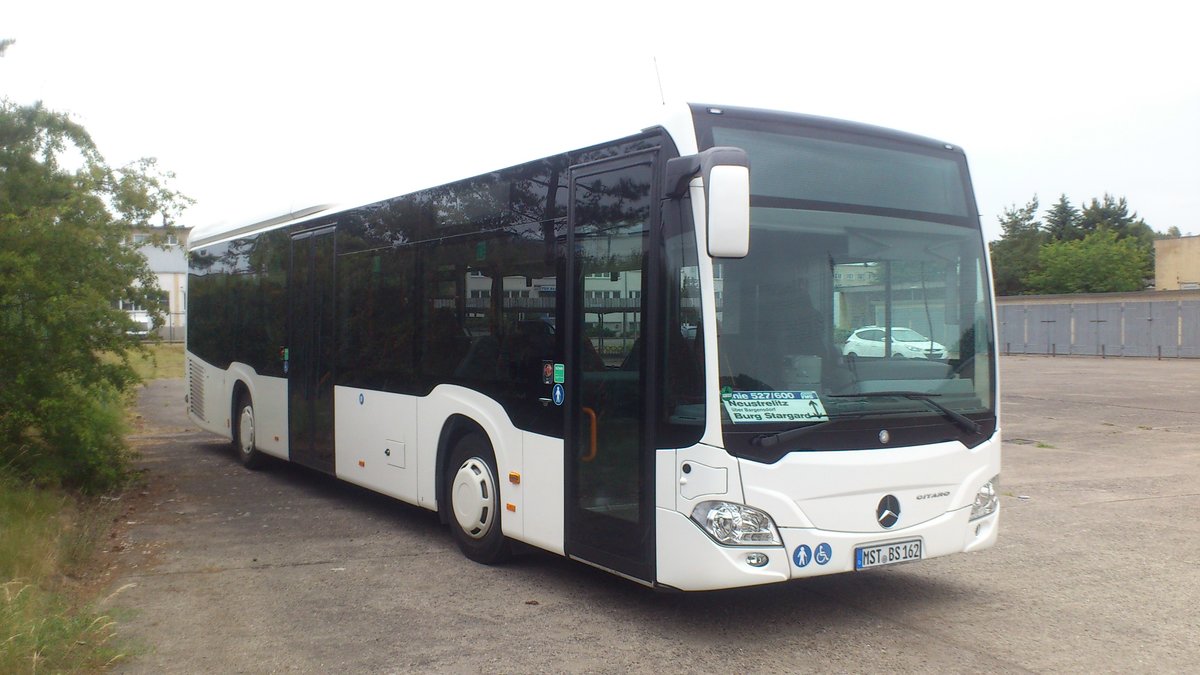 ....MST BS 162 am Betriebshof in Neubrandenburg f�r den SEV 