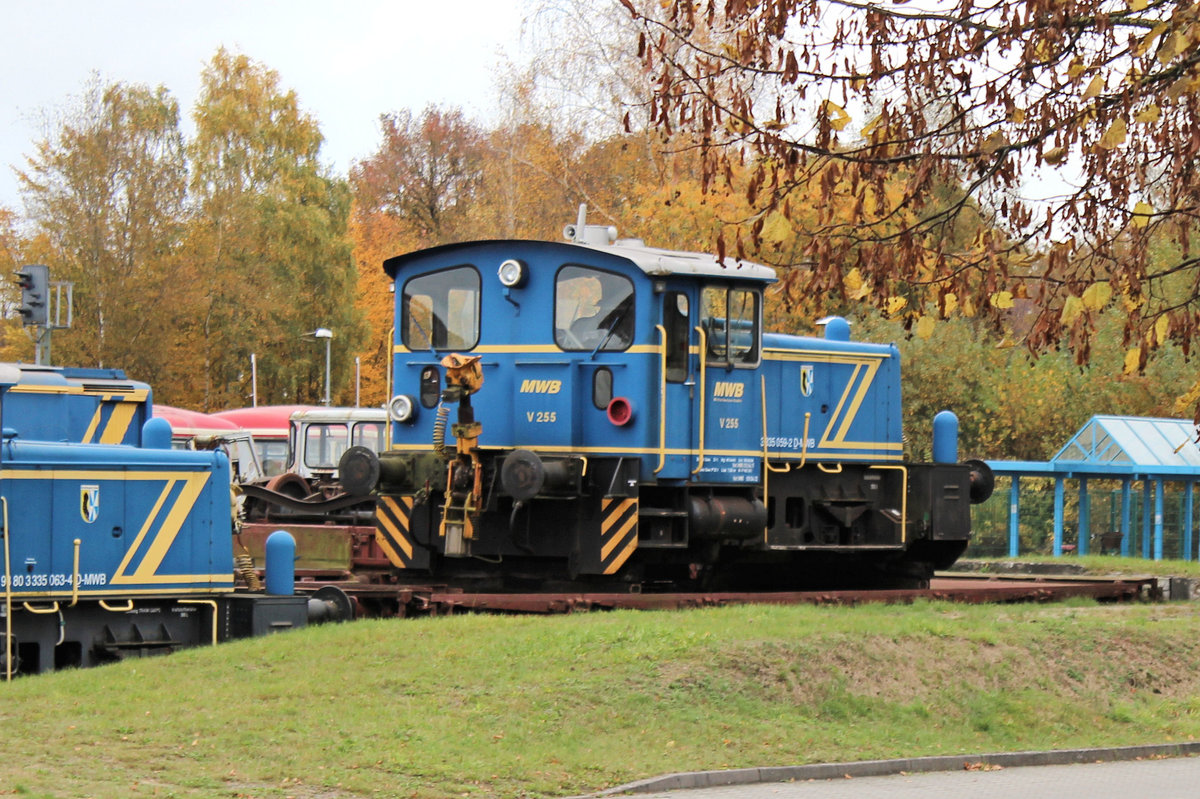 MWB V 255 am 30.10.2016 in Bremervörde / EVB Betriebshof.