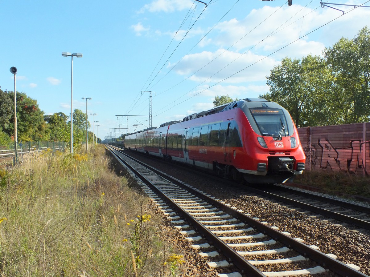 Nachschuss auf 442 325. Berlin-Karlshorst, 2.10.13