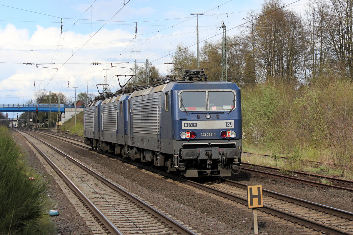 Nachschuss auf RBH 113, RBH 135 und RBH 129. Tostedt den 17.04.2017