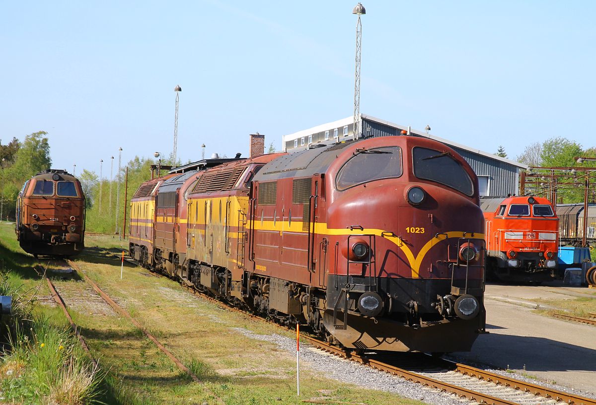 NEG MZ 1439 ; CFL-CargoDK MX 1023 + 18.. + MY 1146 + 18.. D(S)B MZ 1457 Pattburg CFL 07.05.2022