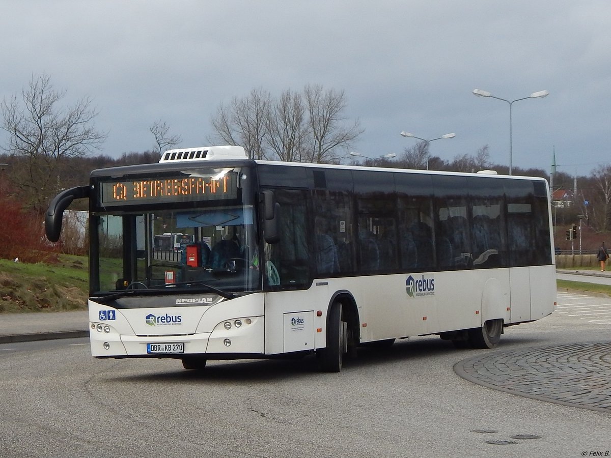 Neoplan Centroliner Evolution von Regionalbus Rostock in Rostock.