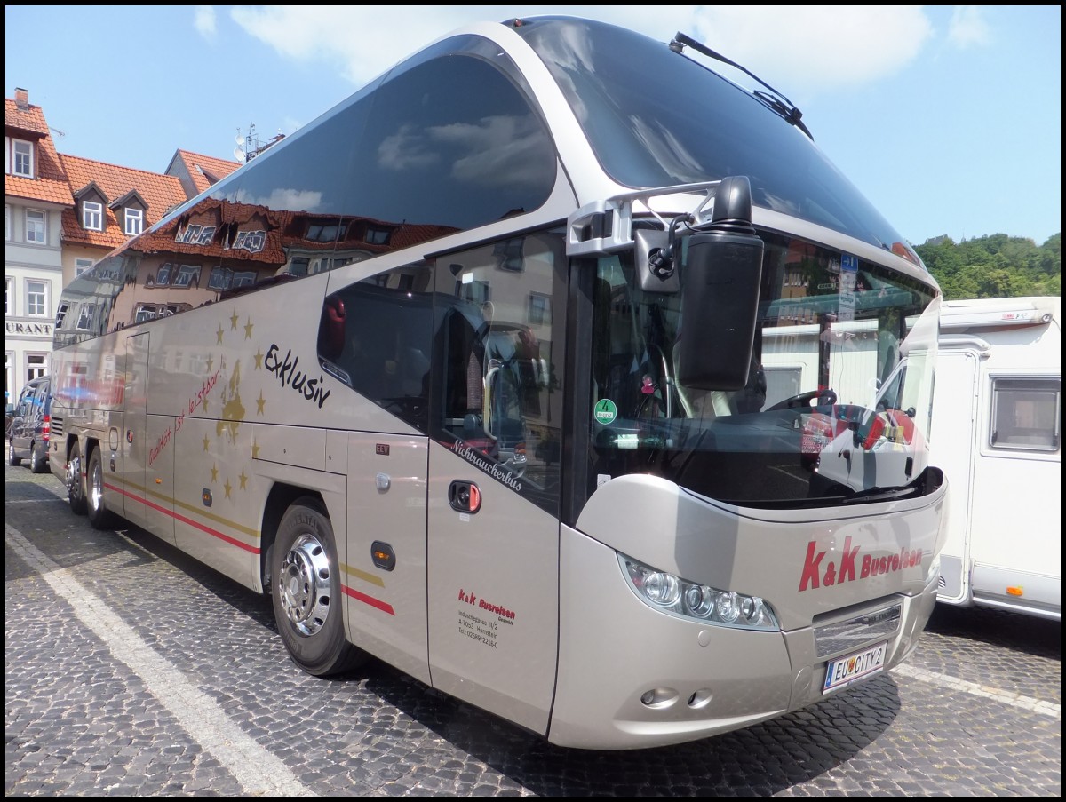 Neoplan Cityliner von K&K Busreisen aus sterreich in Eisenach.