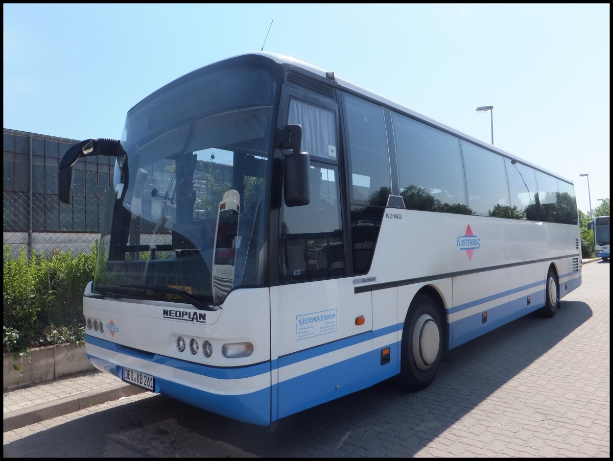 Neoplan Euroliner der K�stenbus GmbH in Rostock.