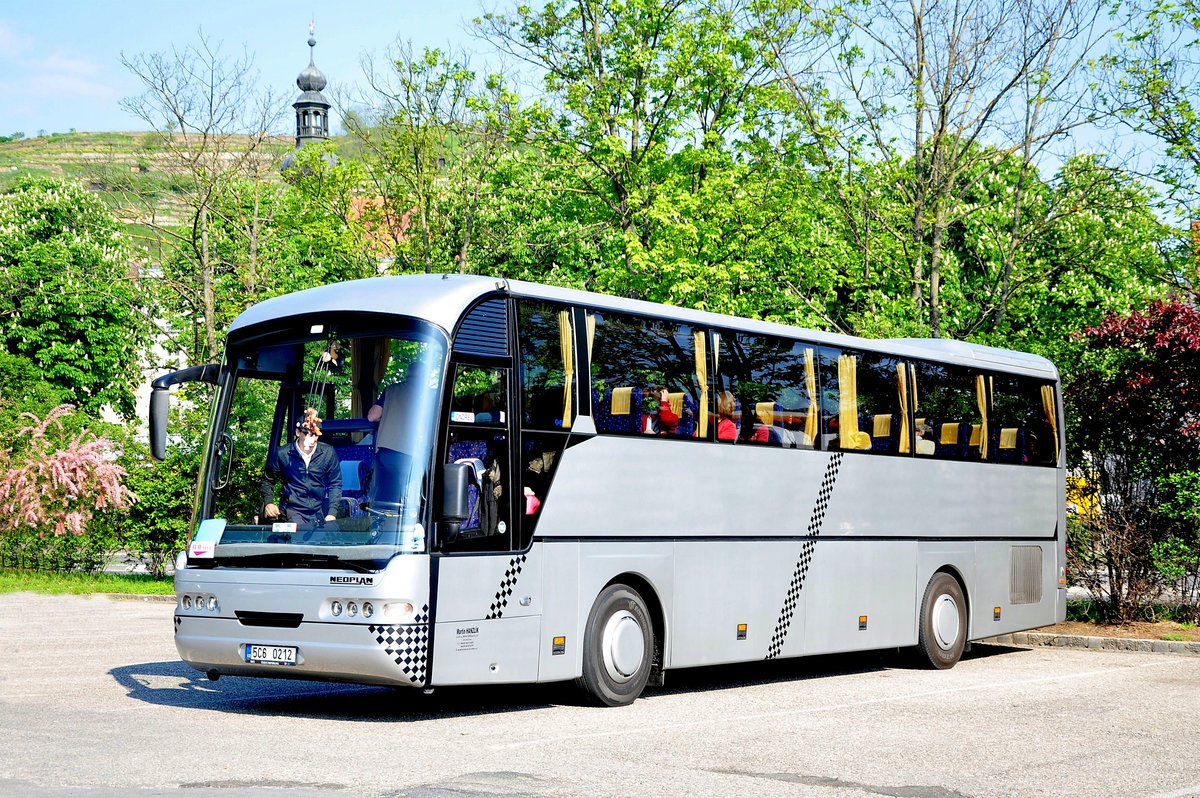 Neoplan Euroliner von Martin Hanzlik aus der CZ in Krems gesehen.