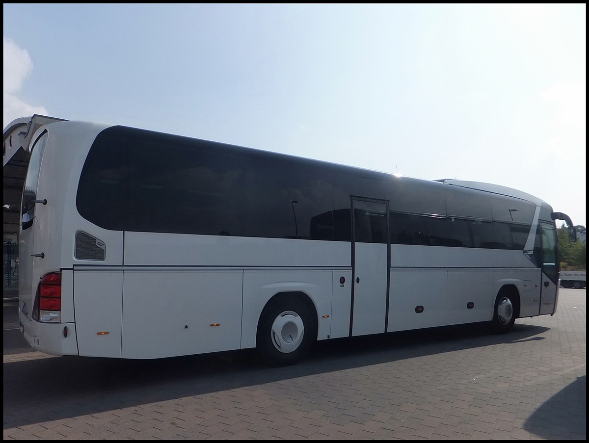 Neoplan Jetliner aus Mnchen zum Test bei der RPNV in Bergen.