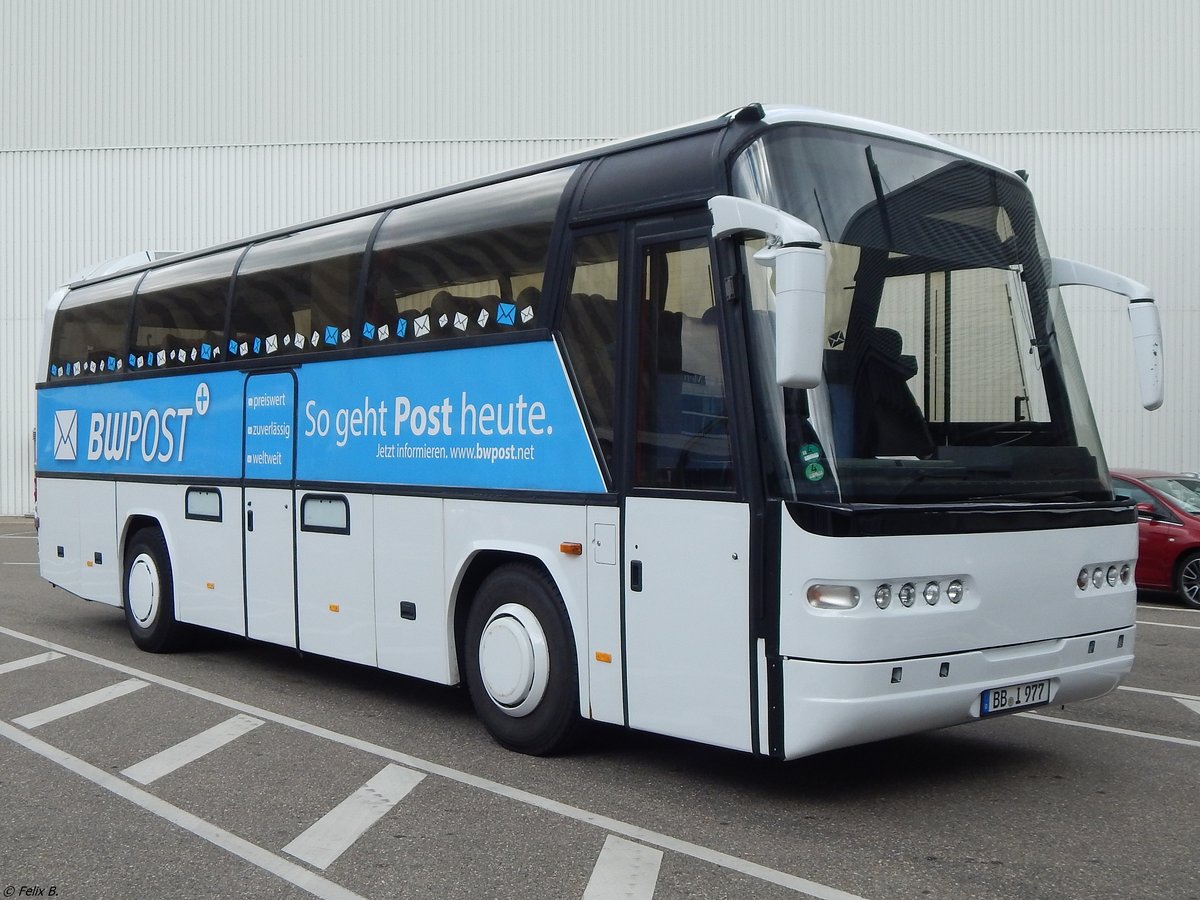 Neoplan Jetliner von Pont-bus aus Deutschland in Stuttgart.