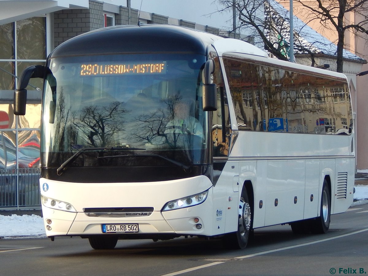 Neoplan Jetliner von Regionalbus Rostock in Güstrow.