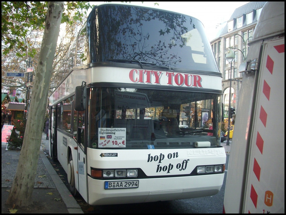 Neoplan Skyliner von City Tour in Berlin.