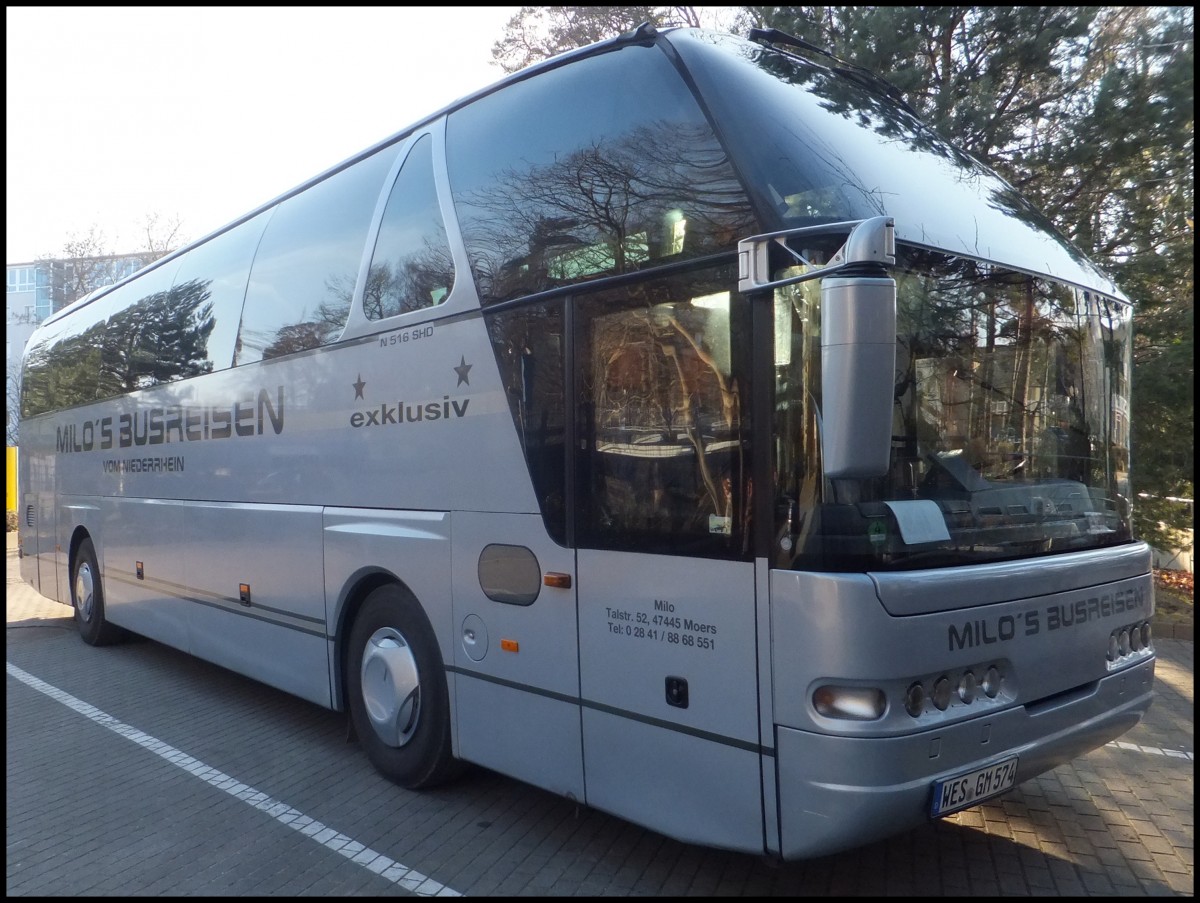 Neoplan Starliner von Milo's Busreisen aus Deutschland in Binz.