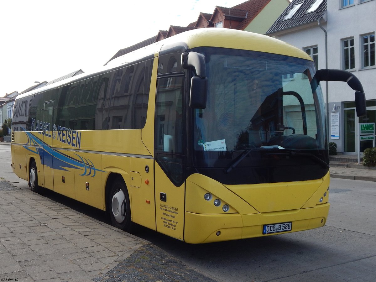 Neoplan Trendliner von Flaegel Reisen aus Deutschland in Neubrandenburg.